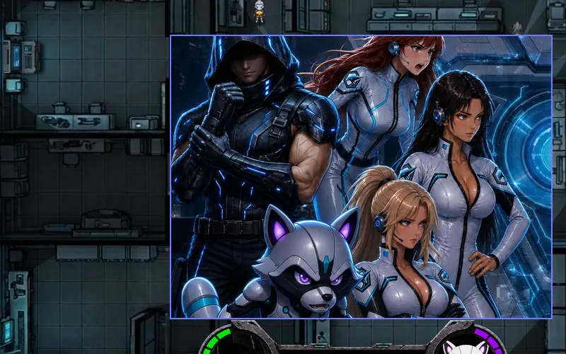 Metal Ghost Shell stealth gameplay with the operative squad key art
